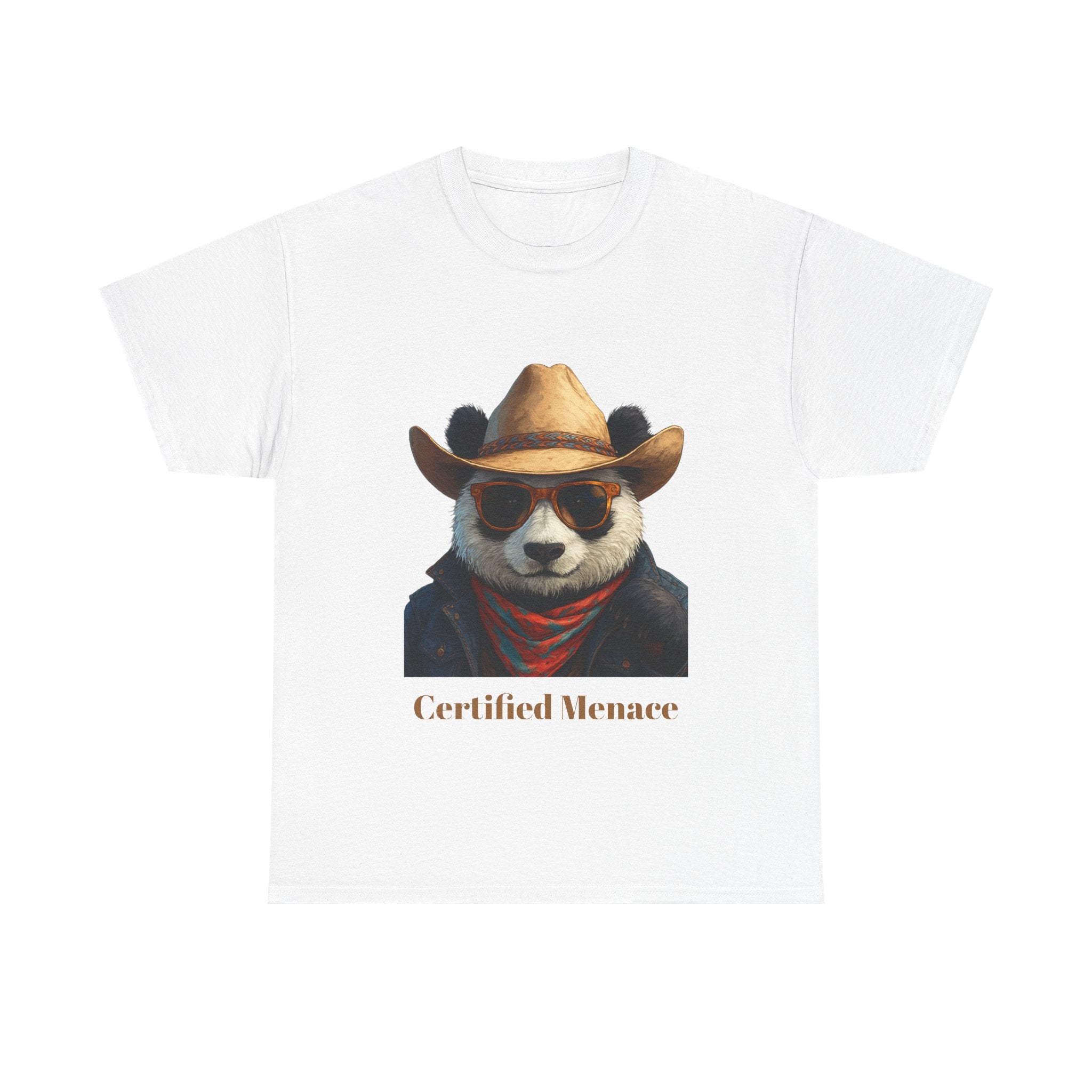 Certified Menace T-Shirt — 'Goon Panda Outfitters' Graphic Tee