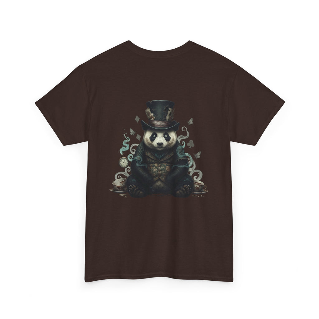 Panda Gentleman T-Shirt — Top Hat Steampunk Panda Graphic Tee