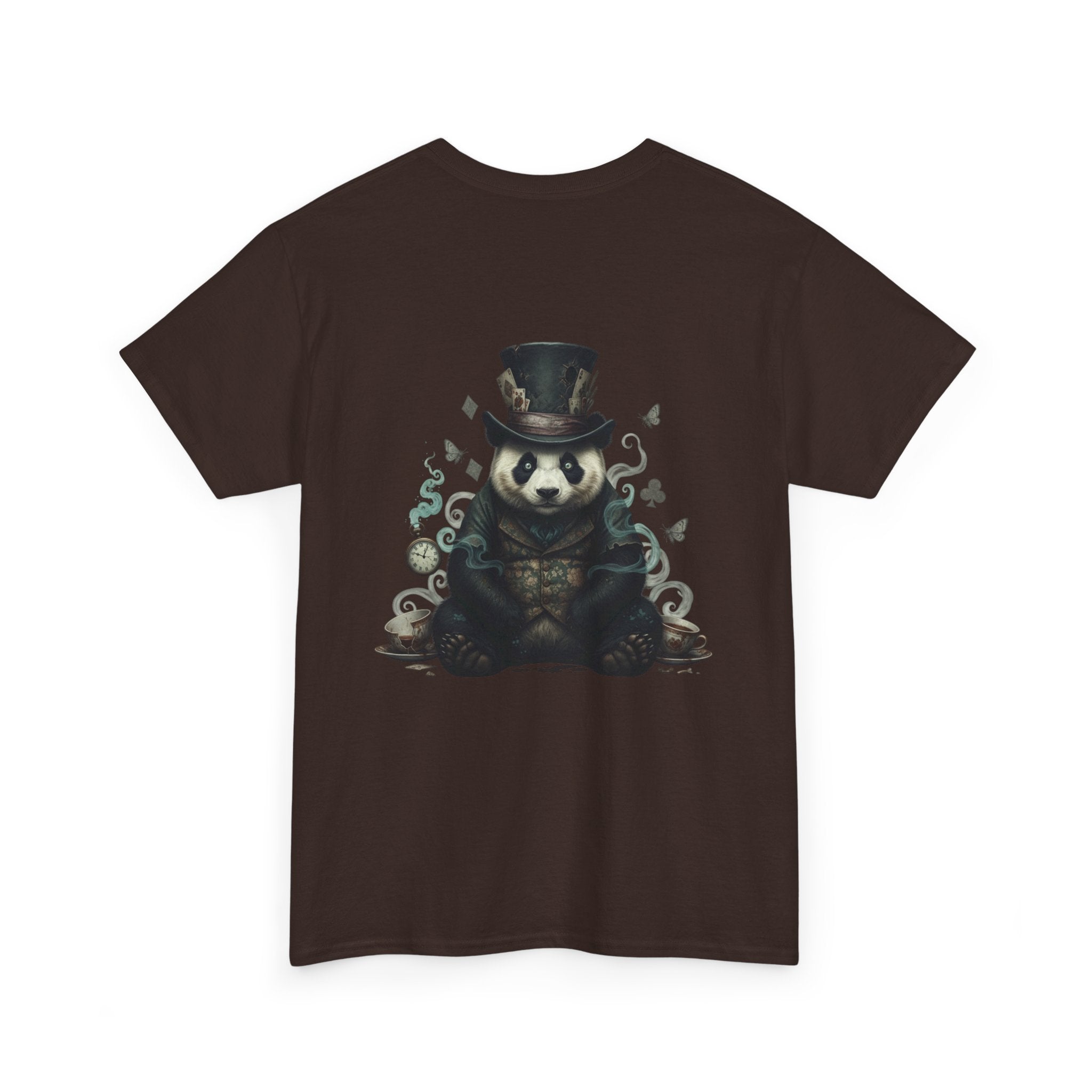 Panda Gentleman T-Shirt — Top Hat Steampunk Panda Graphic Tee