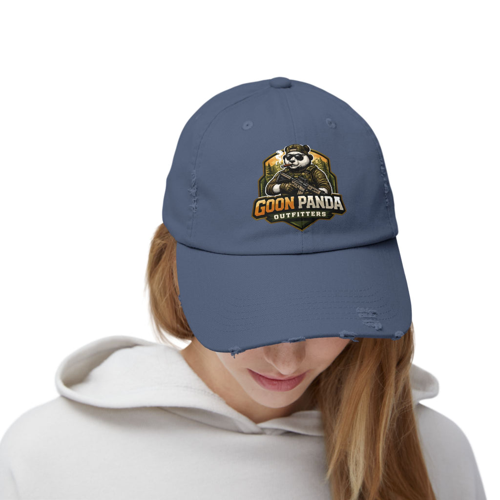 Goon Panda Outfitters Distressed Baseball Cap