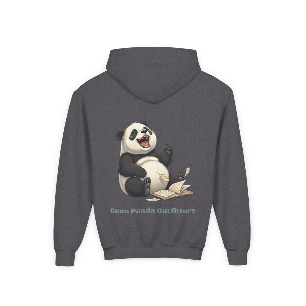 Panda Reading Youth Hoodie