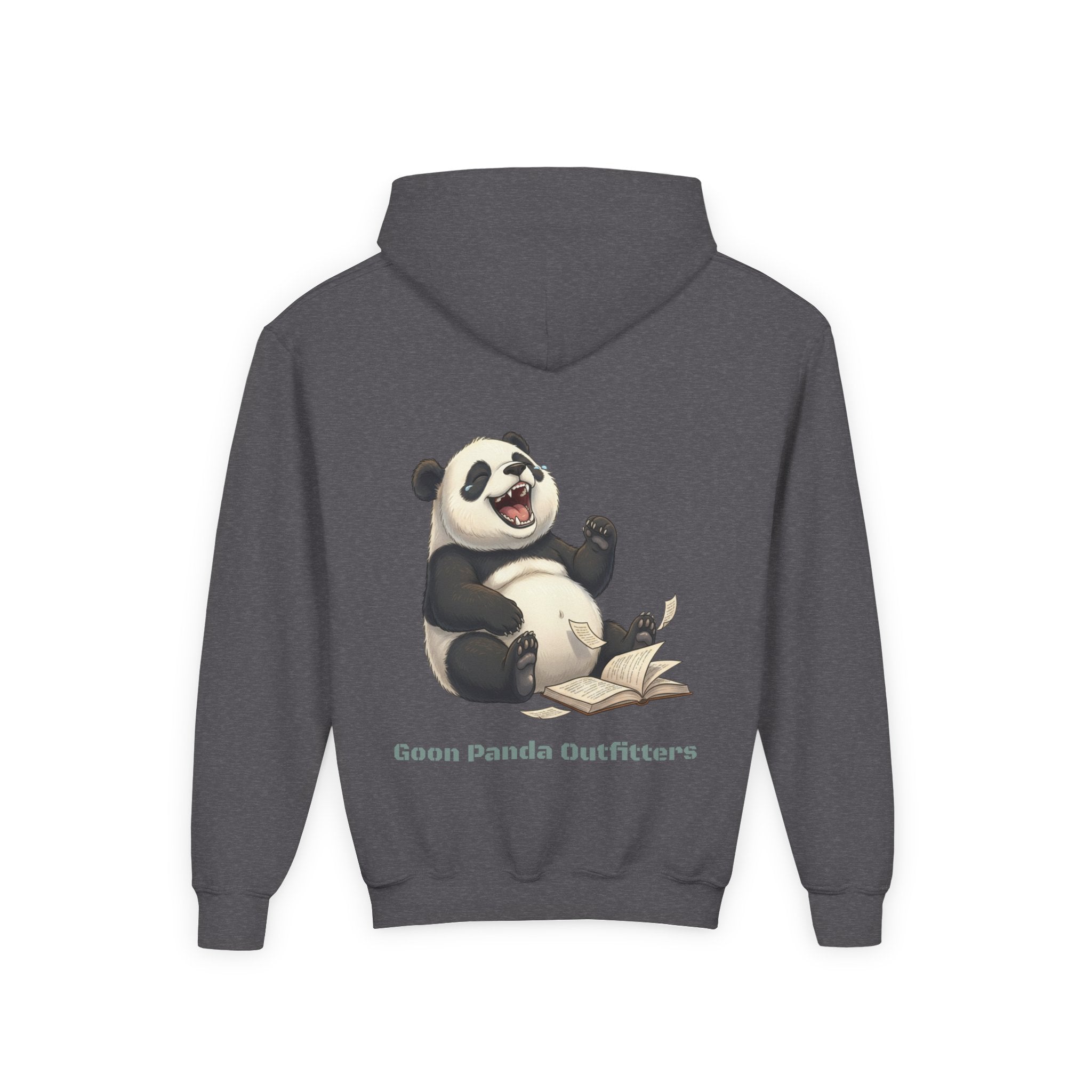 Panda Reading Youth Hoodie