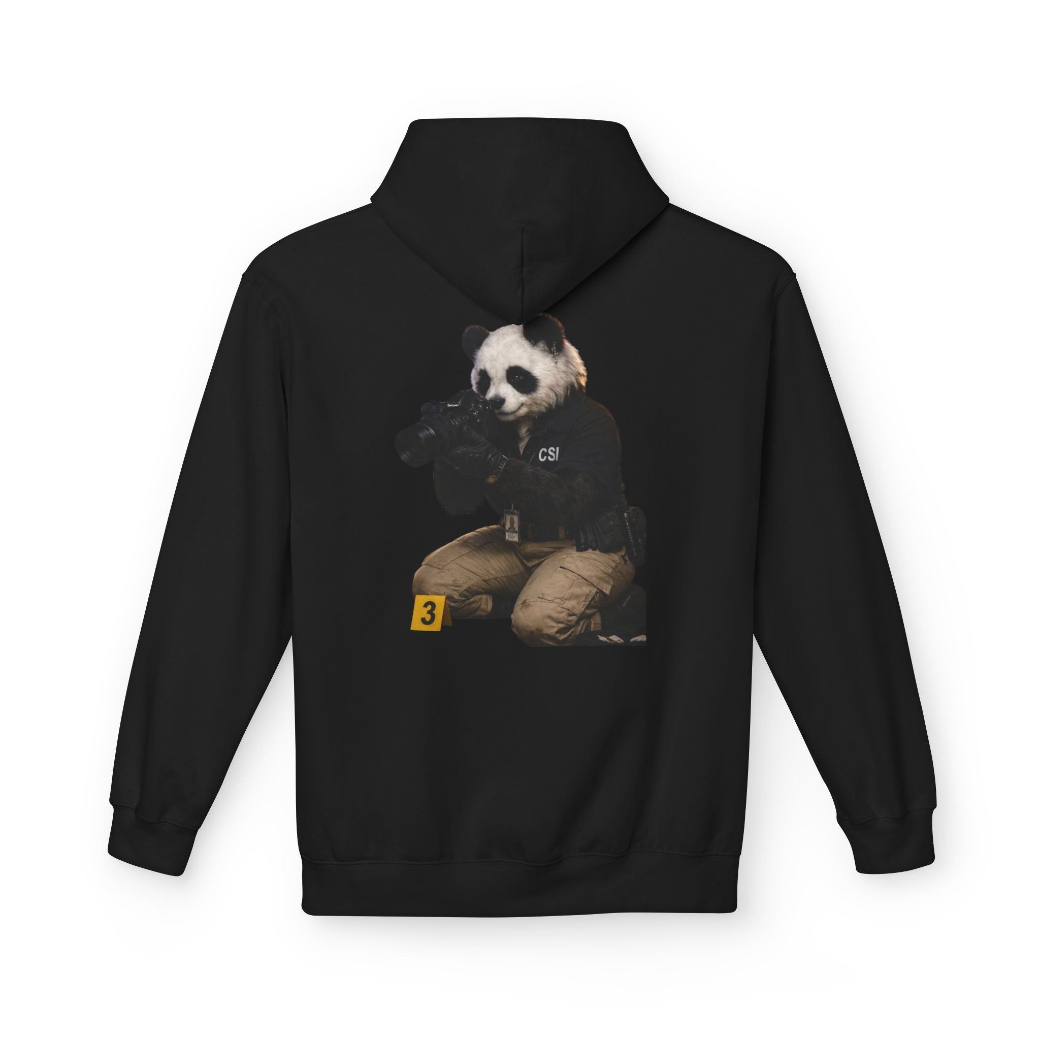 Panda CSI Hoodie — Cute Panda Graphic Pullover