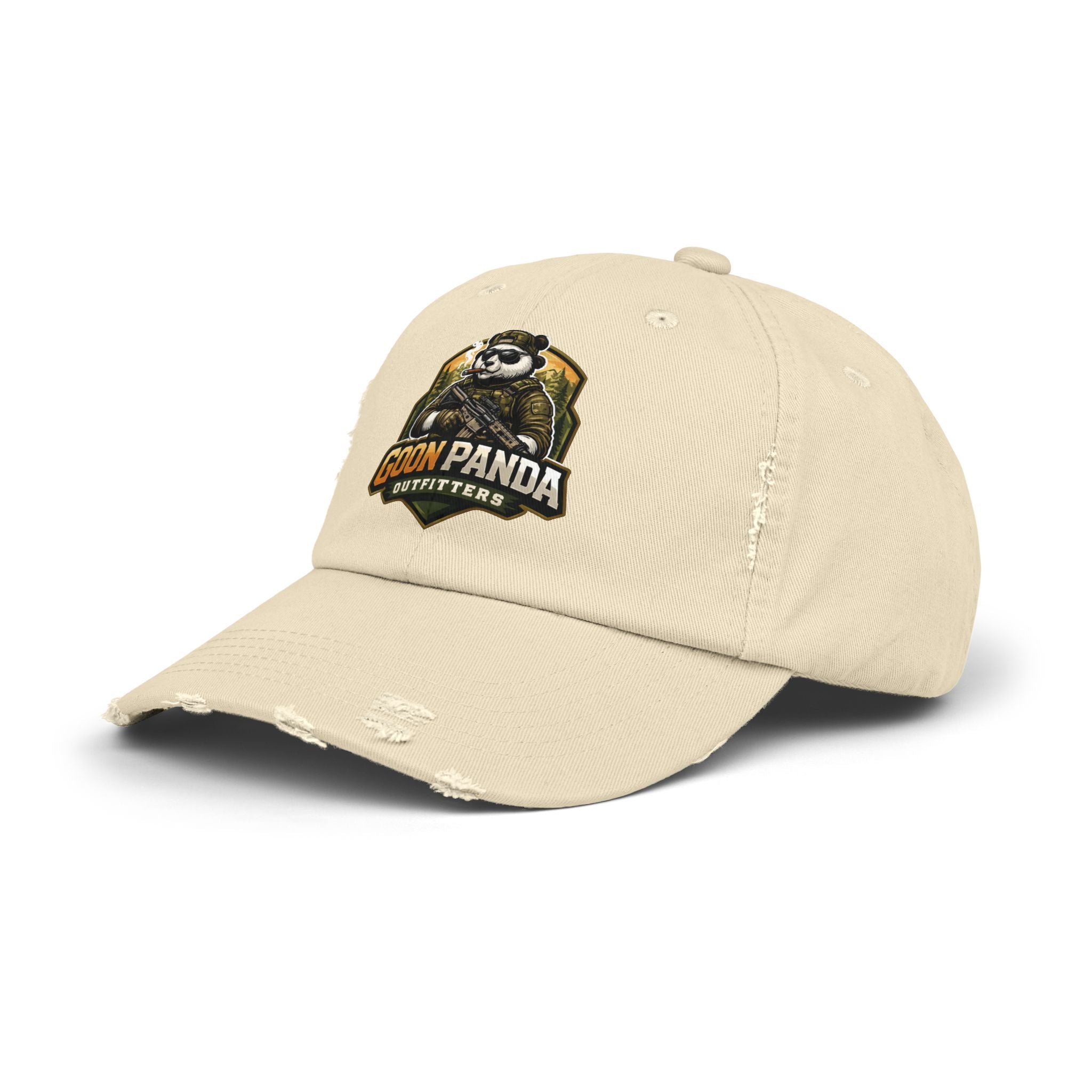 Goon Panda Outfitters Distressed Baseball Cap