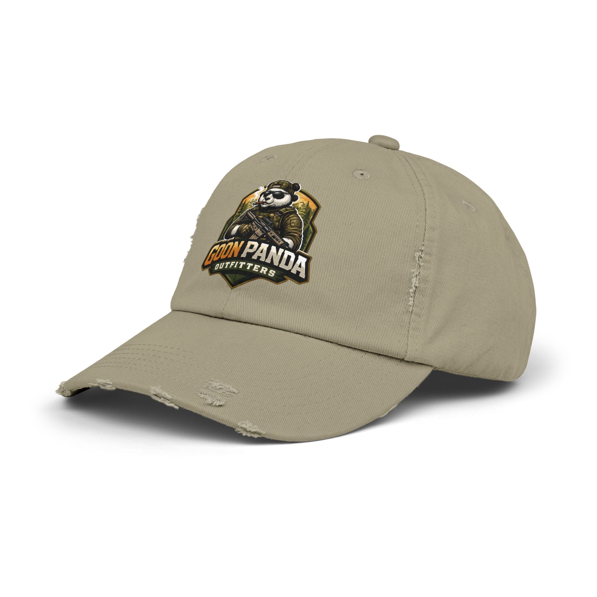 Goon Panda Outfitters Distressed Baseball Cap