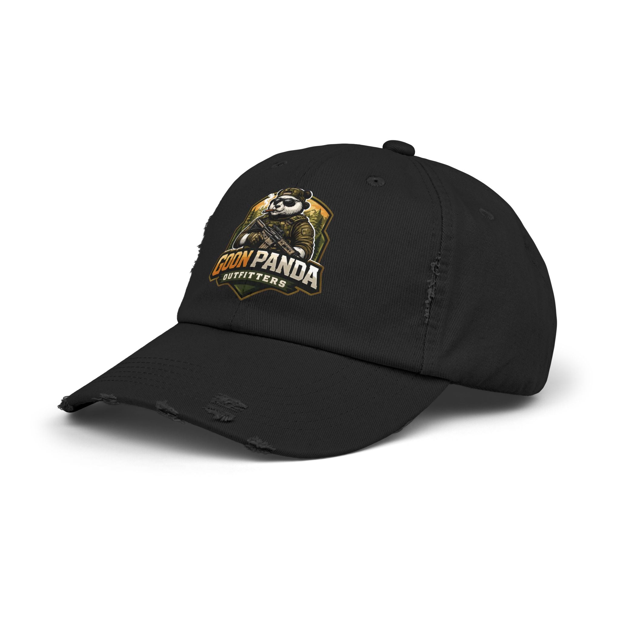 Goon Panda Outfitters Distressed Baseball Cap