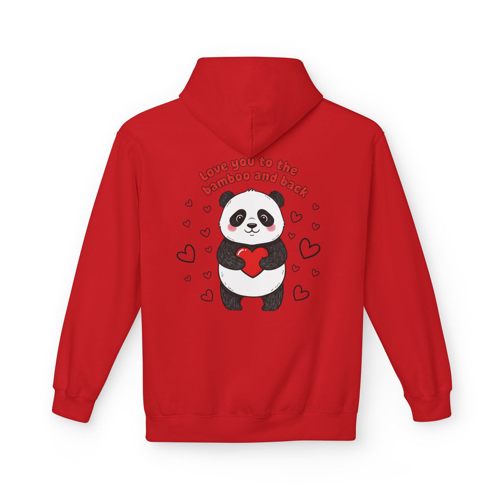 Valentine's Panda 'Love You to the Bamboo and Back' Hoodie