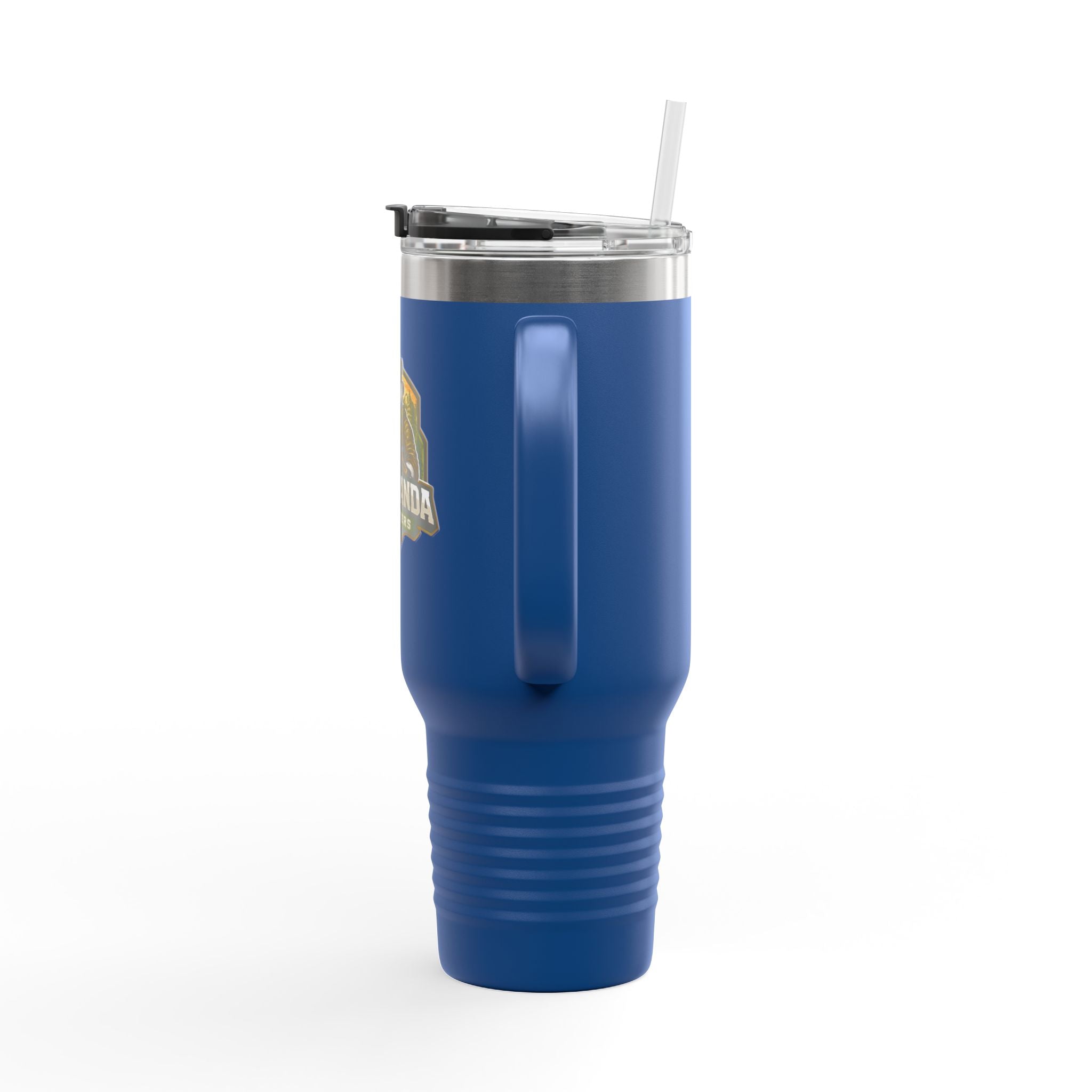 40oz Insulated Travel Mug — Adventurer Bear Design