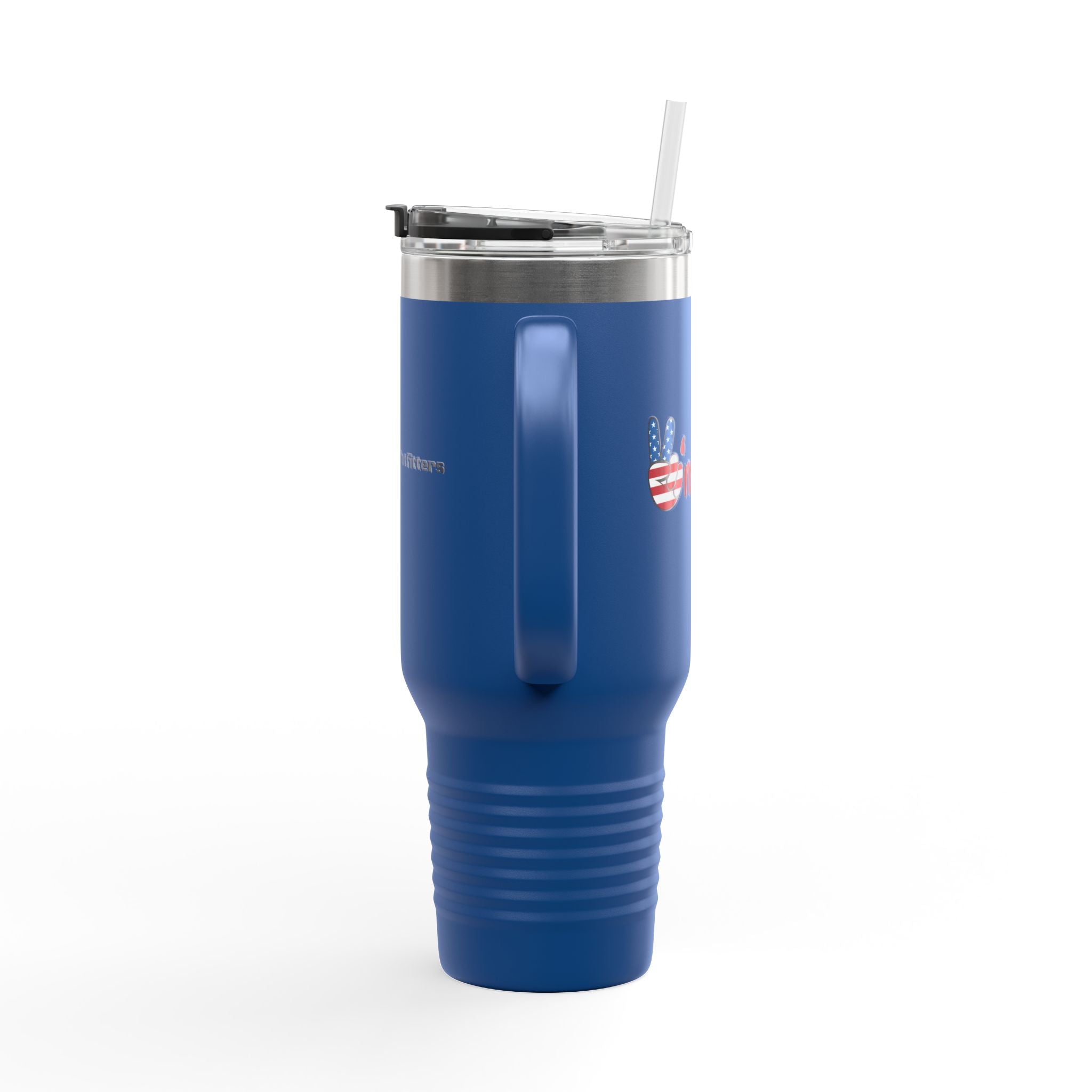 40oz Insulated Travel Mug - Goon Panda Outfitters Logo Stainless Tumbler