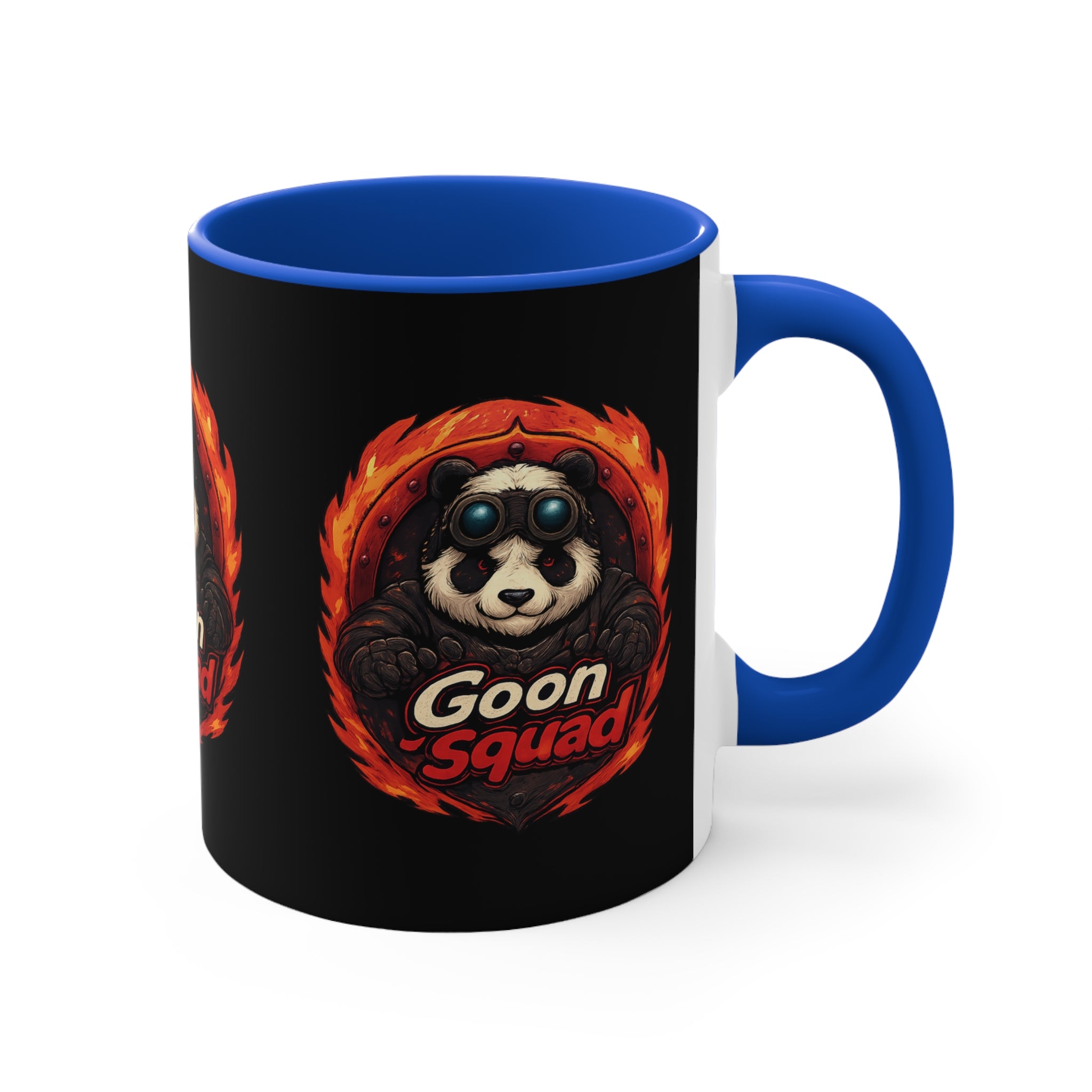 Colorful Panda Accent Mugs, 11oz