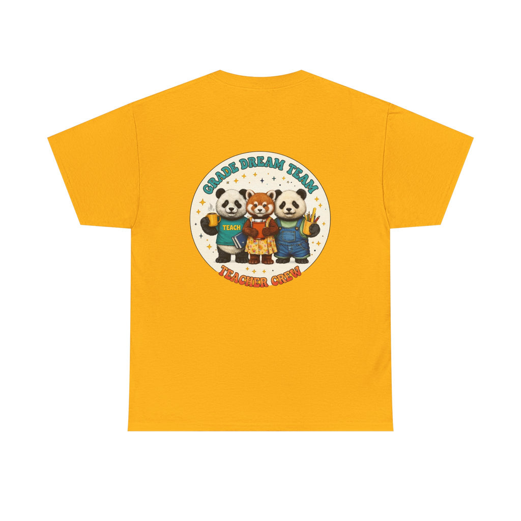 Panda Teacher Dream Team Tee
