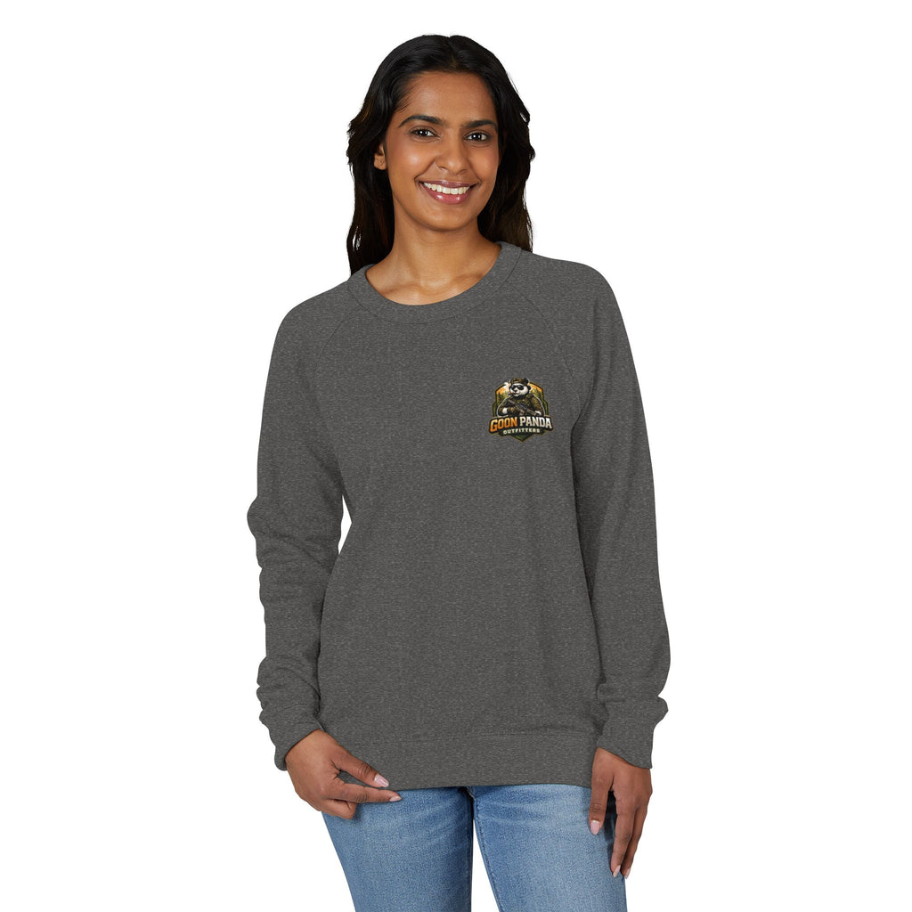 Panda Hooligan Raglan Crewneck Sweatshirt