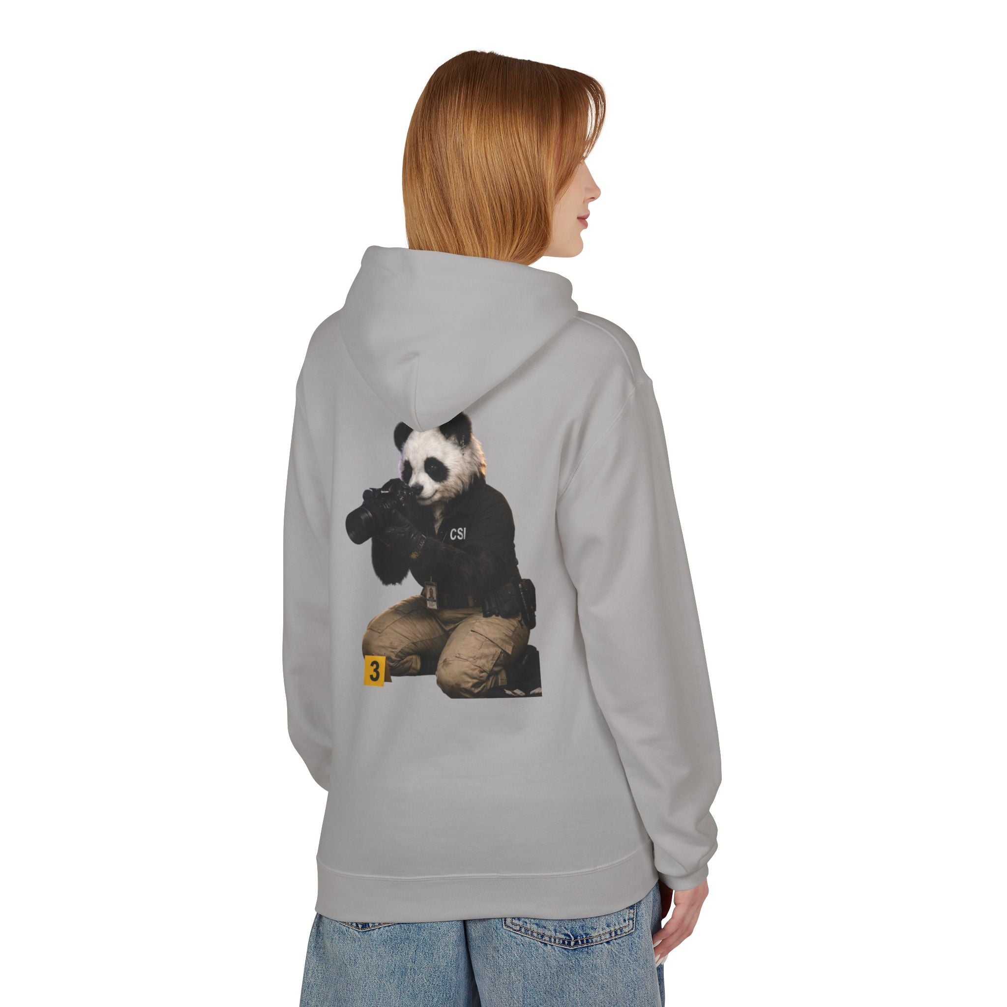 Panda CSI Hoodie — Cute Panda Graphic Pullover