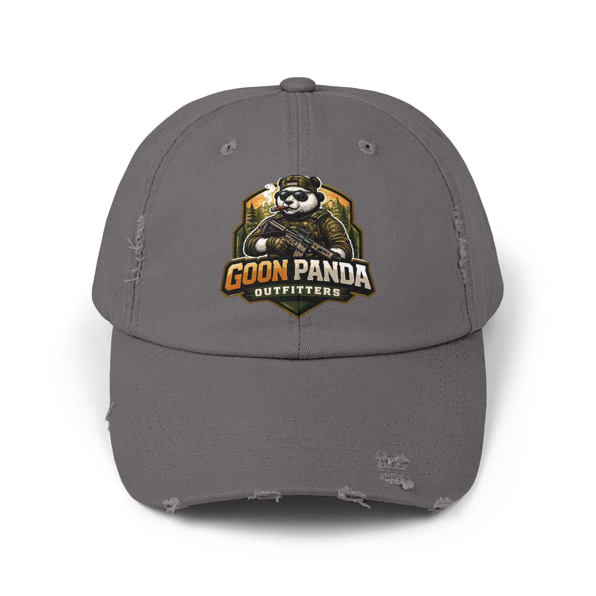 Goon Panda Outfitters Distressed Baseball Cap