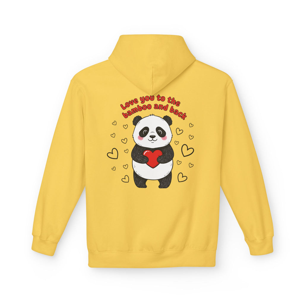 Valentine's Panda 'Love You to the Bamboo and Back' Hoodie