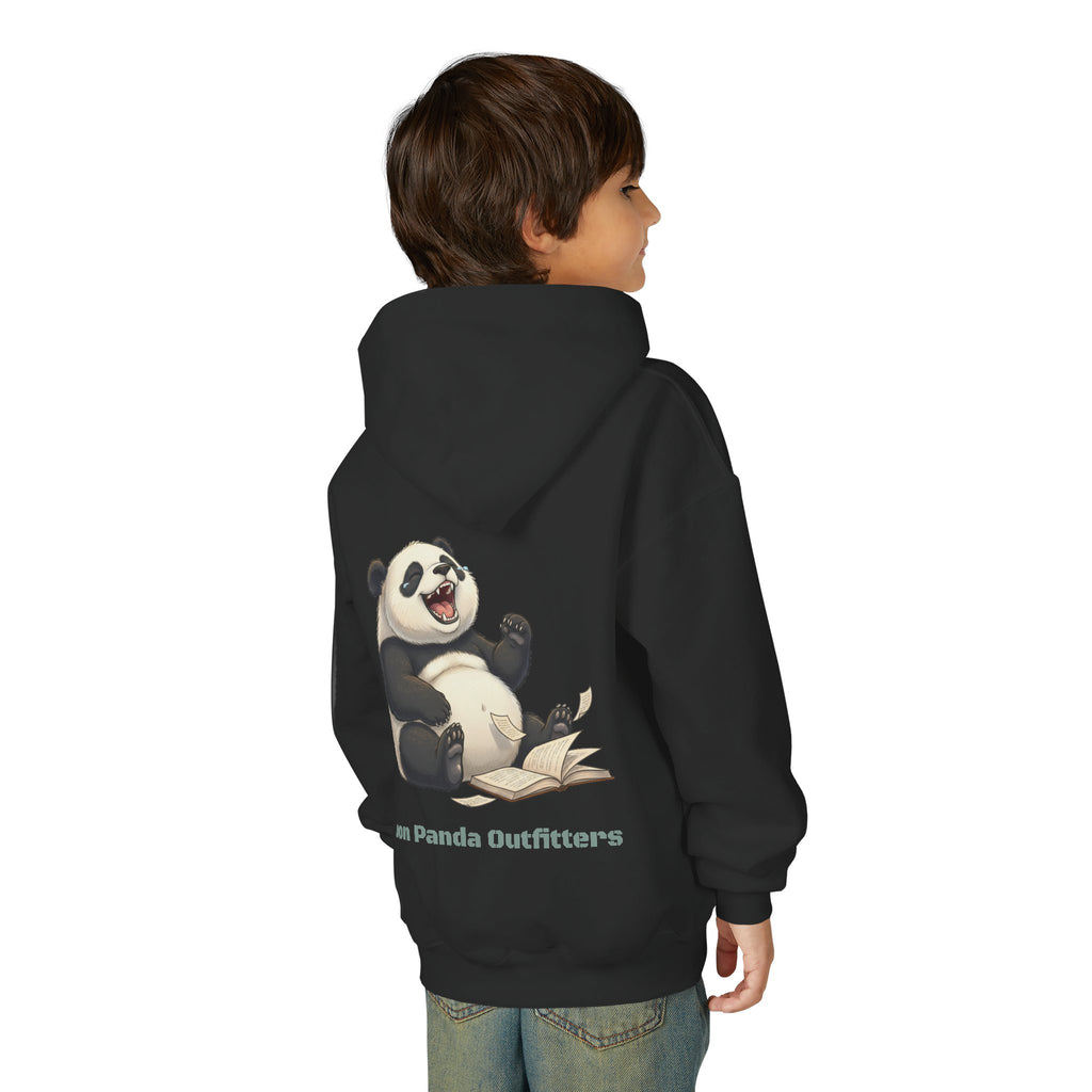 Panda Reading Youth Hoodie