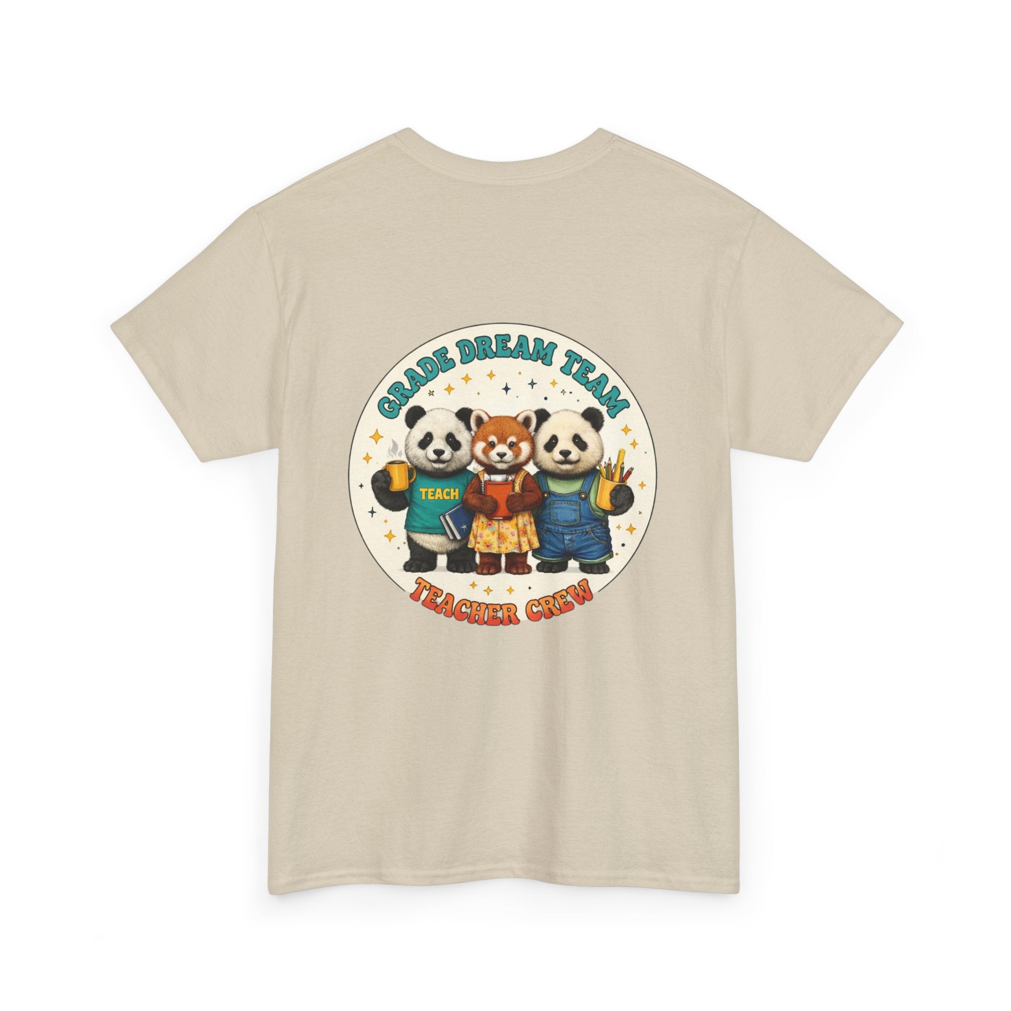 Panda Teacher Dream Team Tee