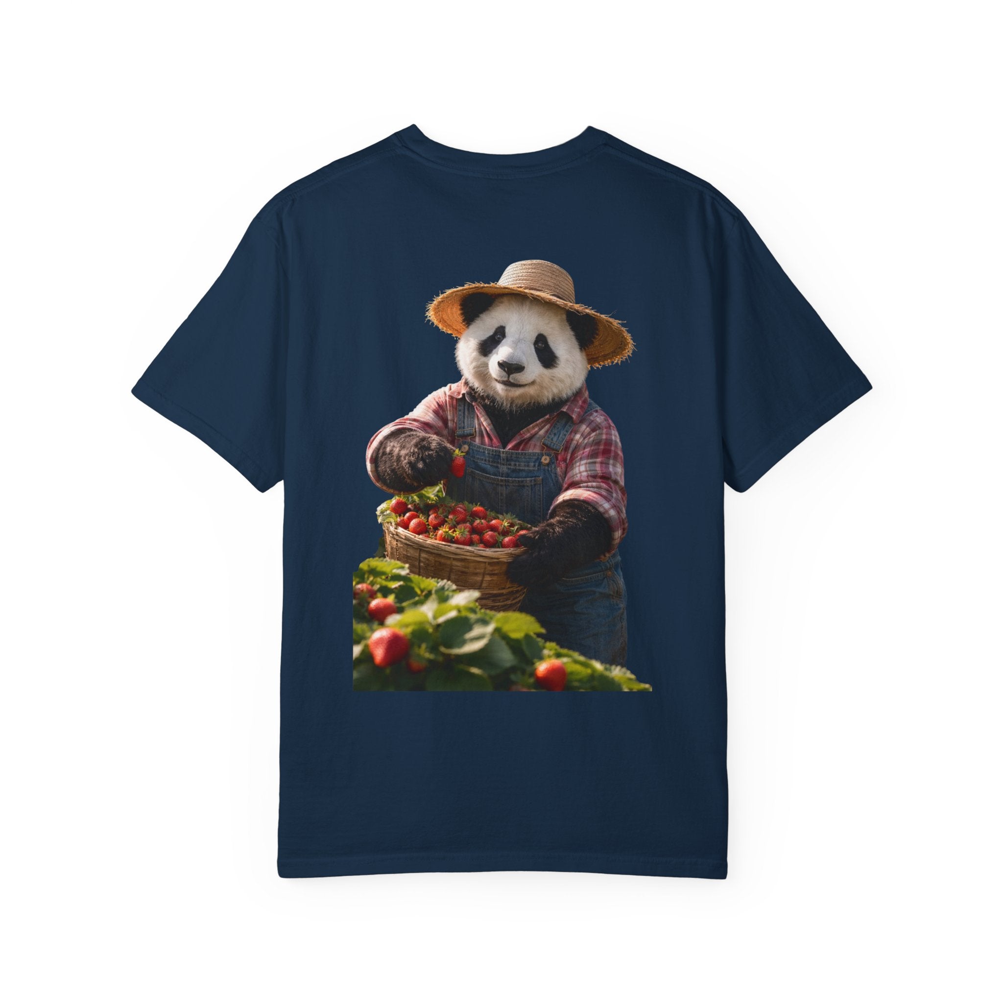 Panda Strawberry Farmer T-Shirt