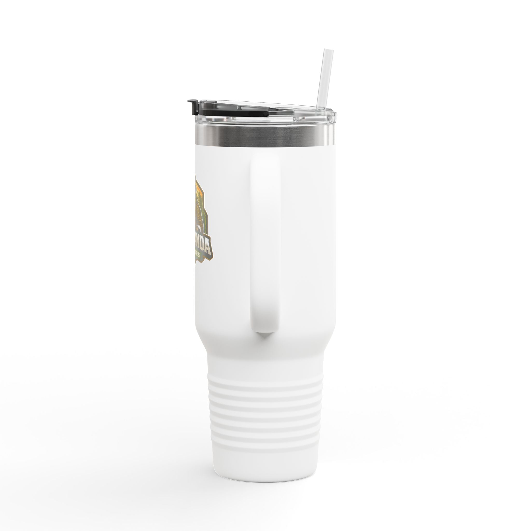 40oz Insulated Travel Mug — Adventurer Bear Design