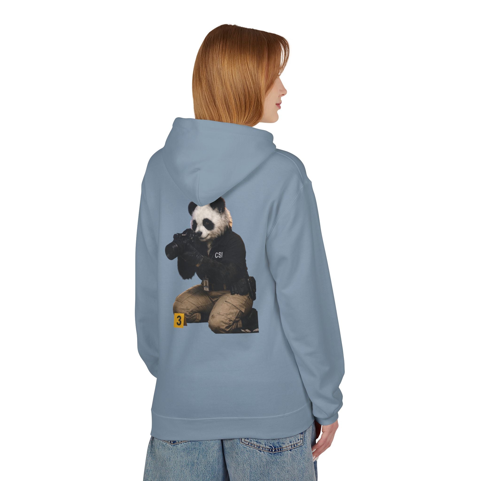 Panda CSI Hoodie — Cute Panda Graphic Pullover