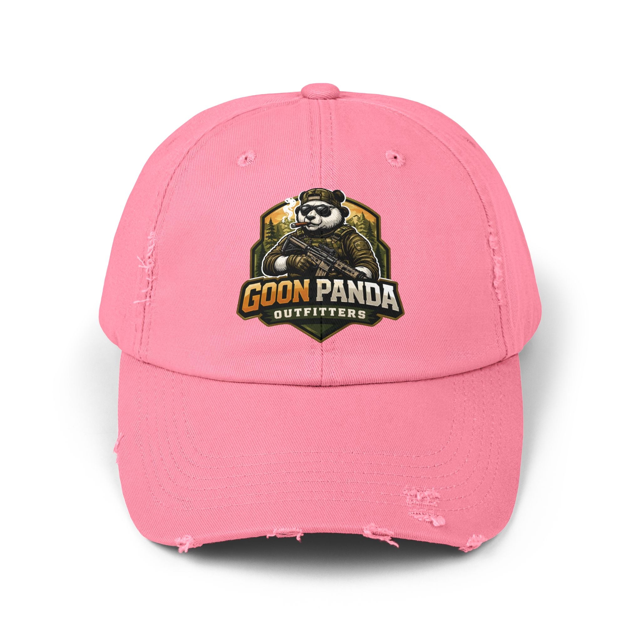 Goon Panda Outfitters Distressed Baseball Cap